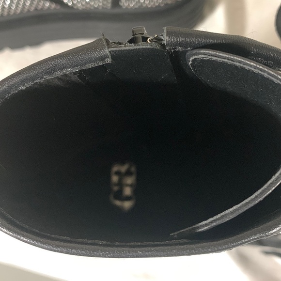 NIB Gianni Bini Non-Stop Studded Chunky Lug Sole Platform Booties, 8M - Picture 11 of 11